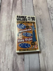 Family Values Tour August -October 98 Korn, Rammstein Ice Cube Music VHS 1999 - Bild 1 von 6