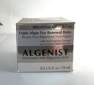 NIB ALGENIST TRIPLE ALGAE EYE RENEWAL BALM Full Size/.5oz/15ml - Picture 1 of 4