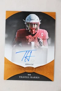 Travell Harris - 2022 Sage Aspire Football Bronze Autograph Browns - Picture 1 of 1