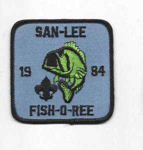 Consejo Occoneechee Distrito de San-Lee 1984 Fish-O-Ree [OTT636] - Imagen 1 de 1