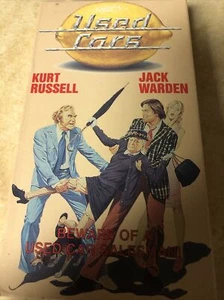Used Cars Jack Warden Kurt Russell VHS Cassette Tape (1989) - Picture 1 of 3