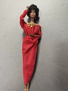 Vintage Barbie 1979 First Mattel Disco schwarz #1293 Selfie Face - Bild 1 von 21
