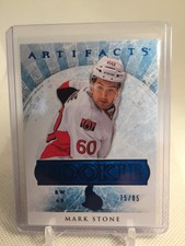 Mark Stone 2012-13 Upper Deck Artifacts Sapphire 75/85 Rookie RC #188