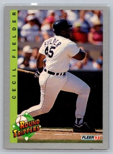 1993 Fleer Round Trippers Cecil Fielder #711 - Picture 1 of 2
