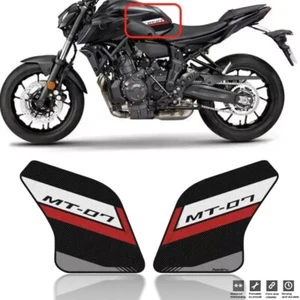 For YAMAHA MT-07 2014-2017 Motorcycle Sticker Side Tank Pad Protection Knee Grip - Picture 1 of 6