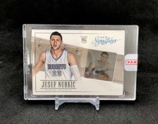 2013-14 Signatures Basketball Jusuf Nurkic ENCASED FILM PLATINUM SSP RC No. 16