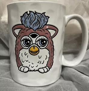 Hasbro FURBY COFFEE MUG Raised Design Stoneware Large New b - Picture 1 of 7