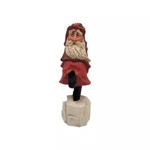 David Frykman handsignierte Santa Figur Oh The Joy Vintage 1994 signed selten 8" - Bild 1 von 9