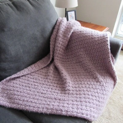 Coziness is a Mood Throw - Crochet Blanket Pattern - 10 Sizes Included - Image 1 of 4