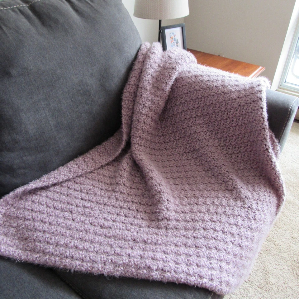 Coziness is a Mood Throw - Crochet Blanket Pattern - 10 Sizes Included - Image 1 of 4