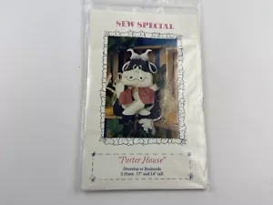 Nähen Special Porter House Puppe Muster Handwerk Kuh Türstopper Buchstützen - Bild 1 von 3