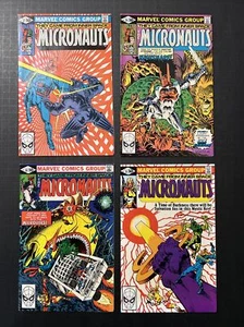 Micronauts 27, 29, 30, 31 (1981, Marvel) HIGH GRADE - CLASSIC COMIC BOOK LOT - F - Picture 1 of 12