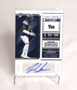 2018 Contenders Draft Picks Ticket Blue Foil Jordan Whitehead Rookie Auto RC - Picture 1 of 2