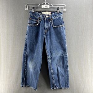 Levis Jeans Boys 8 Slim 22x22 569 Loose Straight Baggy Skater Pants VTG 90s Y2K