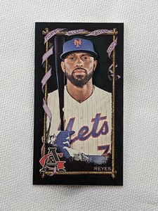 2023 Topps Allen Ginter - JOSE REYES - Black Mini SP #339 - New York Mets