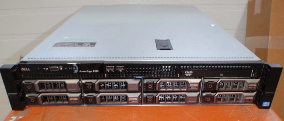 Dell Poweredge R530 LFF Server-2x E5-2697 14 Core 2.6GHz-64GB-Perc H730-8x 4TB - Image 1 of 1