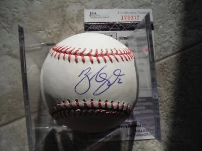 Zack Cozart Autographed ML Selig Ball-Cincinnati Reds & Anaheim Angels Cert JSA - Image 1 of 2