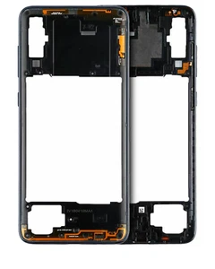Carcasa de marco medio compatible para Samsung Galaxy A70 (A705 / 2019) (negro) - Imagen 1 de 3