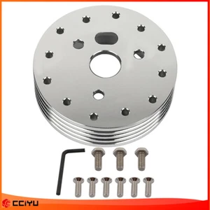 For Grant APC 3 Hole & Screw Bolt 1" Steering Wheel Hub Adapter Spacer 6 Hole - Picture 1 of 24