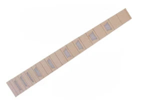 Guitar Fretboard Natural Maple Unfinished 22 Fret 24.75 inch Trapezoid Inlay New - Picture 1 of 4