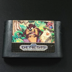 Taz-Mania (Sega Genesis, 1992) Cartridge Only Tested Working Authentic - Picture 1 of 7