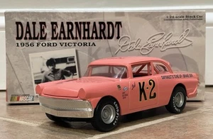 1956 Dale Earnhardt K2 K-2 Ford Victoria ALL PINK 1st Car NASCAR RCCA Club 1/24 - Picture 1 of 18