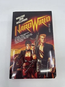 Fest verdrahtet Walter Jon Williams Taschenbuch Erstdruck Cyberpunk Buch Vintage - Bild 1 von 8
