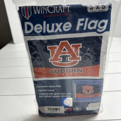 Bandera/bandera naranja de 3x5 pies para fanáticos de los Tigres de Castaño Rojizo Foto 1 de 4