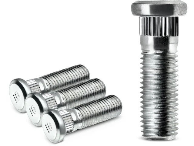 Wheel Stud Set For 1983-2001 Honda Prelude 1984 1985 1986 1987 1988 1989 FQ883YJ - Image 1 of 1