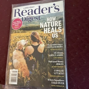 Reader’s Digest Magazine May June 2025 Issue Plastic Wrapped Large Print - Bild 1 von 2