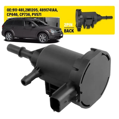 Válvula de purga de bote de vapor 911-481 para Chrysler Town & Country 2008-2016 Foto 1 de 4