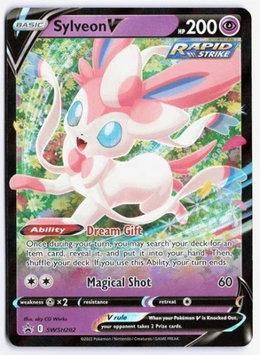Sylveon V - Promo SWSH: Sword & Shield Promo Cards SWSH202 NM - Image 1 of 2