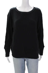 Felpa donna Current/Elliott oversize la zip laterale stadio nera taglia 0 - Foto 1 di 6