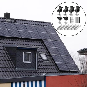 Aluminum Construction Bracket Kit for Quick Installation of Solar Panels - Picture 1 of 9