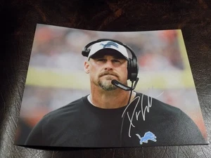 DAN CAMPBELL HANDSIGNIERTES LÖWEN 8X10 FOTO MIT COA - Bild 1 von 1