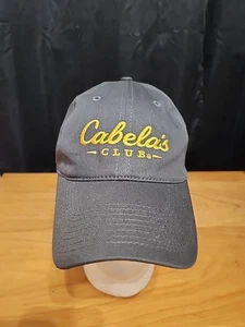 Cabelas Club Ball Cap gesticktes Logo Papa Mütze verstellbar Outdoor grau Herren - Bild 1 von 7