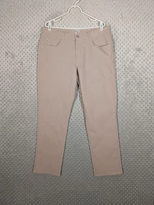 Peter Millar EB66 Performance Herrenhose 35 x 30 beige Five-Pocket Krone Golf gebraucht, in einwandfreiem Zustand - Bild 1 von 14