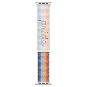 Genuine Apple Watch Band 45mm Sport Loop Pride Edition MN6L3ZM/A 44mm 46mm 49mm - Picture 1 of 9