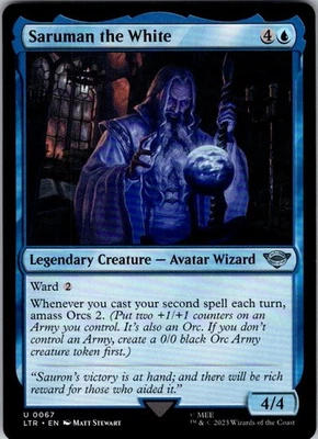 Magic | LTR | Saruman the White | 67 | Normal | NM - Image 1 of 2
