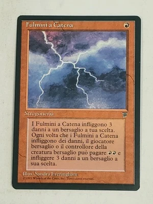 MTG Chain Lightning (Italian Legends/Red/C) - BGM - Image 1 of 2