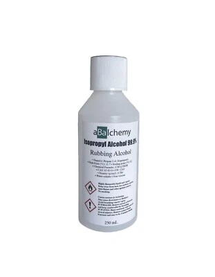 Isopropyl Alcohol 99.9% Pure IPA 250 mL Isopropanol - aBalchemy