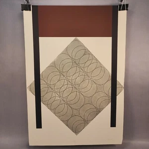 Robert Squeri Artwork On Handmade Paper. Signed and Numbered 7/20 Original - Picture 1 of 5