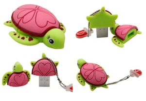 16 GB tartaruga con cuori 16GB CHIAVETTA PENNA USB 16 GB PEN DRIVE TURTLE - Picture 1 of 1
