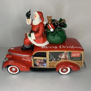 Hamilton Collection Christmas Coca Cola Woody Wagon #1470 2020 - Picture 1 of 6
