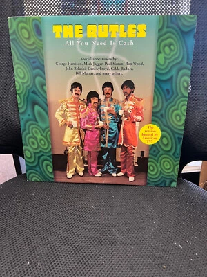 THE RUTLES-All You Need Is Cash-LASERDISC-Lorne Michaels-1995, Like New!!!!!! - Image 1 of 3