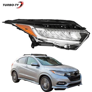 Conjunto de faros LED cromados derecho de repuesto para Honda HR-V 2019-22 - Imagen 1 de 20
