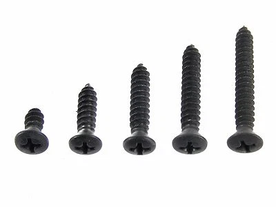 DATSUN Interior Screws- #10 x 1/2" to 1-1/2"- #8 Oval Head- 125pcs (25ea)- #351 - Image 1 of 4