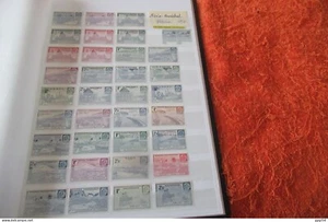 GRANDE SERIE COLONIALE 1941 MARECHAL PETAIN 48 Valeurs Série complète ** MNH - Imagen 1 de 1