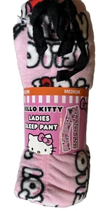 HELLO KITTY  PJ Lounge Pants Size Medium Pink Soft Sanrio Valentine CVS 2024 NWT - Picture 1 of 3