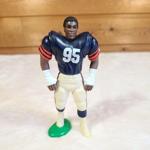 Richard Dent #95 Chicago Bears NFLP 1988 Action Figure Collectable Blue White Cover
